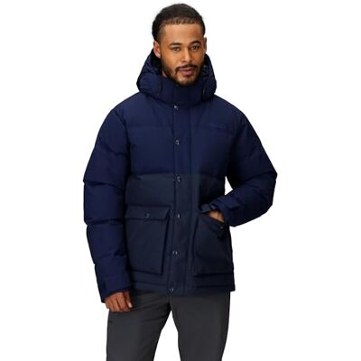 M15885 Marmot Meżczyzni Fordham Jacket, Ciepła Kurtka Puchowa, Ocieplany Płaszcz Zimowy z Kapturem, Wiatroszczelna Kurtka Puchowa, Lekka Kurtka Outdoorowa z Możliwością Spakowania, Arctic Navy, XXL M15885 Marmot Meżczyzni Fordham Jacket, Ciepła Kurtka Puchowa, Ocieplany Płaszcz Zimowy z Kapturem, Wiatroszczelna Kurtka Puchowa, Lekka Kurtka Outdoorowa z Możliwością Spakowania, Arctic Navy, XXL
