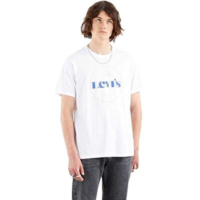 16143-0136 Levi's Ss Relaxed Fit Tee T-Shirt Mężczyźni, Ssnl Mv Logo *White*, M 16143-0136 Levi's Ss Relaxed Fit Tee T-Shirt Mężczyźni, Ssnl Mv Logo *White*, M