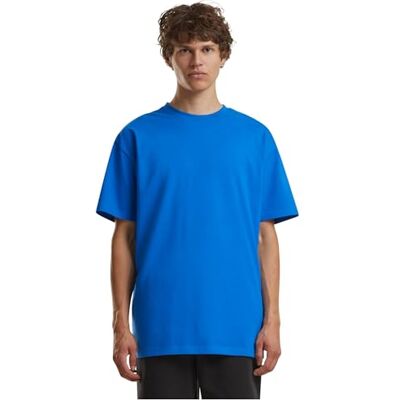 BY102 Build Your Brand Męski T-shirt Heavy Oversize Tee, Basic T-shirt dla mężczyzn, oversized fit, bawełna, rozmiary XS-5XL, Intensywny niebieski, XL BY102 Build Your Brand Męski T-shirt Heavy Oversize Tee, Basic T-shirt dla mężczyzn, oversized fit, bawełna, rozmiary XS-5XL, Intensywny niebieski, XL
