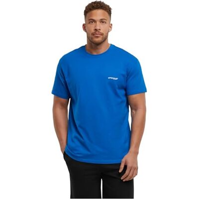 UP0001 Mister Tee Męski T-shirt 100% bawełna kobaltowy niebieski S, Cobaltblue, S UP0001 Mister Tee Męski T-shirt 100% bawełna kobaltowy niebieski S, Cobaltblue, S