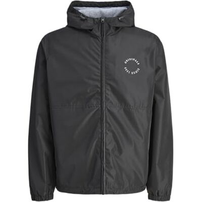 12284465-4841998 JACK & JONES Męska kurtka z kapturem Jorbillyburg, czarna, S, czarny, S 12284465-4841998 JACK & JONES Męska kurtka z kapturem Jorbillyburg, czarna, S, czarny, S