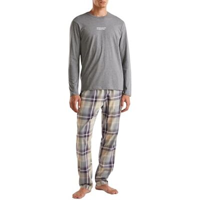 30964M017 United Colors of Benetton Piżama męska, Szary, L 30964M017 United Colors of Benetton Piżama męska, Szary, L