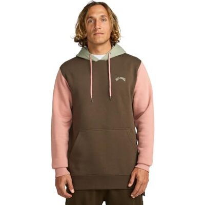 EBYFT00155-csr0 Billabong Arch Block PO Sweter polarowy Brązowy M EBYFT00155-csr0 Billabong Arch Block PO Sweter polarowy Brązowy M