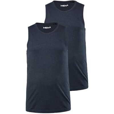 836305 Men Plus Męska, duże rozmiary, duże rozmiary, odzież męska L-8XL męska + tank top, basic, 2 sztuki, okrągły dekolt, do 8 XL , granatowy, 8XL 836305 Men Plus Męska, duże rozmiary, duże rozmiary, odzież męska L-8XL męska + tank top, basic, 2 sztuki, okrągły dekolt, do 8 XL , granatowy, 8XL