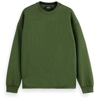 179196 Scotch & Soda Core bluza 3 Crosses, khaki 300, L 179196 Scotch & Soda Core bluza 3 Crosses, khaki 300, L