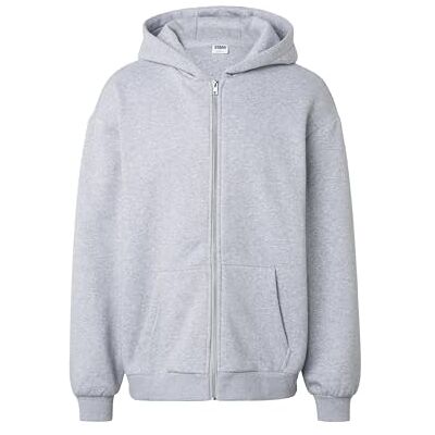 TB7284 Urban Classics Męska bluza z kapturem Fluffy Zip Hoody, puszysta bluza z kapturem z zamkiem błyskawicznym, bluza z kapturem dla mężczyzn, oversize fit TB7284 Urban Classics Męska bluza z kapturem Fluffy Zip Hoody, puszysta bluza z kapturem z zamkiem błyskawicznym, bluza z kapturem dla mężczyzn, oversize fit