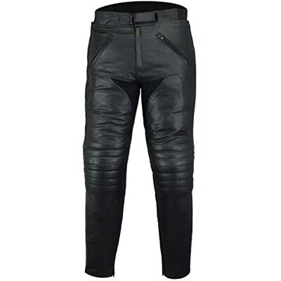 BIKERS GEAR AUSTRALIA PHILLIP ISLAND BG Bikers Gear Australia Męskie miękkie wysokiej jakości skórzane spodnie motocyklowe wygodne dopasowane skórzane spodnie z CE 1621-1 Armour UK 38 S EU 48 S 2XL BIKERS GEAR AUSTRALIA PHILLIP ISLAND BG Bikers Gear Australia Męskie miękkie wysokiej jakości skórzane spodnie motocyklowe wygodne dopasowane skórzane spodnie z CE 1621-1 Armour UK 38 S EU 48 S 2XL