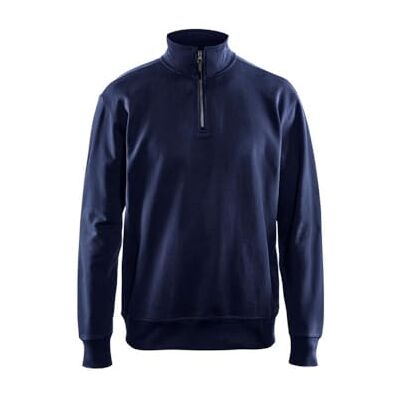 BLÅKLÄDER Blakläder 336911588900L bluza z zamkiem błyskawicznym w połowie rozmiar L w granatowym, duża BLÅKLÄDER Blakläder 336911588900L bluza z zamkiem błyskawicznym w połowie rozmiar L w granatowym, duża