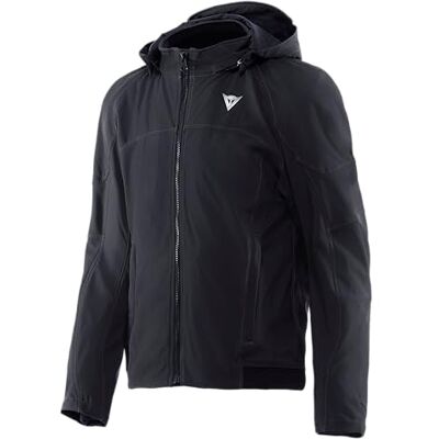 Dainese Ignite 2 Tex Jacket, kurtka motocyklowa z kapturem, męska, czarna, 62 Dainese Ignite 2 Tex Jacket, kurtka motocyklowa z kapturem, męska, czarna, 62
