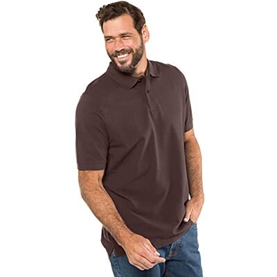 59270379 JP 1880 męska koszulka polo piquee, brązowy, 7XL 59270379 JP 1880 męska koszulka polo piquee, brązowy, 7XL