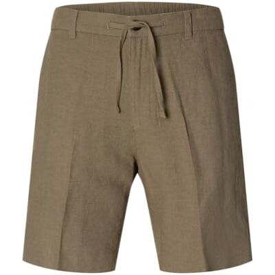 16097604-4745236 SELECTED MEN Slhregular-Leroy Linen BLD szorty Noos, wetiver, XXL 16097604-4745236 SELECTED MEN Slhregular-Leroy Linen BLD szorty Noos, wetiver, XXL