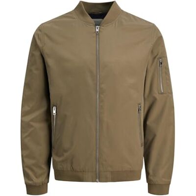 12165203 JACK & JONES Kurtka męska Blouson, zielony (Dusky Green), XS 12165203 JACK & JONES Kurtka męska Blouson, zielony (Dusky Green), XS
