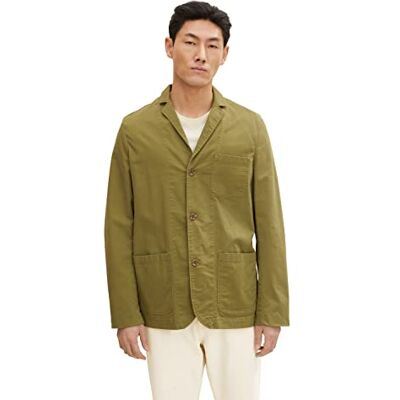1029799 TOM TAILOR Męskie marynarka bawełniana , 29003 Olive Branch Green, 46 1029799 TOM TAILOR Męskie marynarka bawełniana , 29003 Olive Branch Green, 46