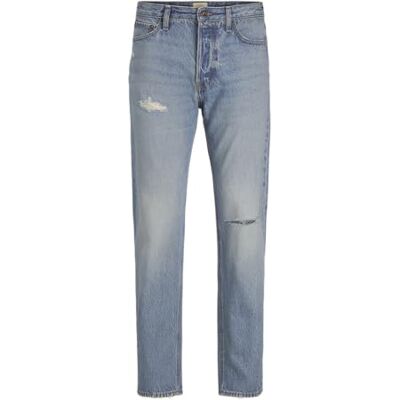 12263017 JACK & JONES Męskie spodnie jeansowe Jjichris Jjcooper SBD 990, niebieski denim, 29 W/32 L, Niebieski drelich, 29W / 32L 12263017 JACK & JONES Męskie spodnie jeansowe Jjichris Jjcooper SBD 990, niebieski denim, 29 W/32 L, Niebieski drelich, 29W / 32L