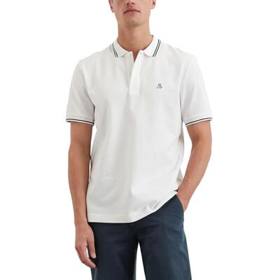 523223053054 Marc O'Polo Męska koszulka polo z krótkim rękawem z bawełny organicznej Regular Fit, 100, 3XL 523223053054 Marc O'Polo Męska koszulka polo z krótkim rękawem z bawełny organicznej Regular Fit, 100, 3XL