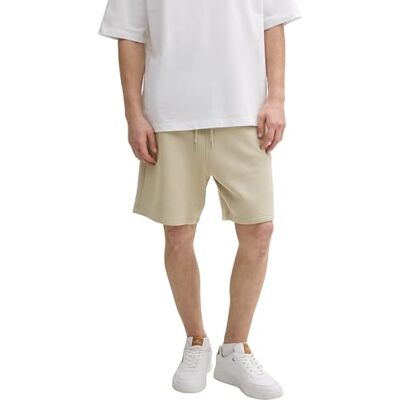 1045584 TOM TAILOR Denim Bermudy męskie szorty dresowe, 35723 Beige Abbey Stone, L 1045584 TOM TAILOR Denim Bermudy męskie szorty dresowe, 35723 Beige Abbey Stone, L