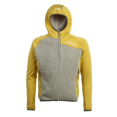 M31009-3510 ANDE męska długa koszulka szara/złota M31009-3510 ANDE męska długa koszulka szara/złota