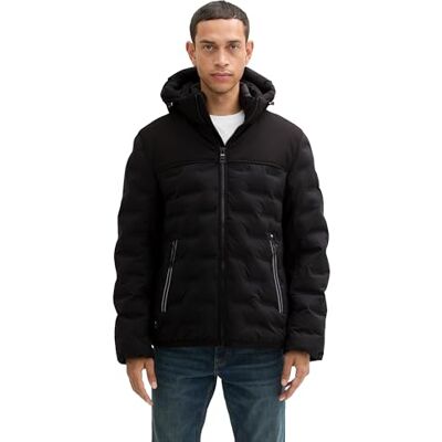 1041324 TOM TAILOR Kurtka męska , 29999-Black, 3XL, 2999 Black, 3XL 1041324 TOM TAILOR Kurtka męska , 29999-Black, 3XL, 2999 Black, 3XL