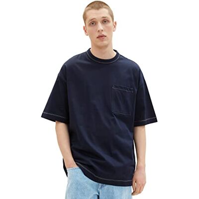 1036447 TOM TAILOR Denim Koszulka męska , 10668-Sky Captain Blue, XS, 10668 Sky Captain Blue, XS 1036447 TOM TAILOR Denim Koszulka męska , 10668-Sky Captain Blue, XS, 10668 Sky Captain Blue, XS