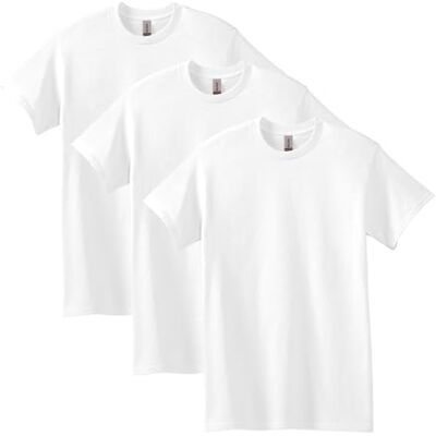 192370673578 Gildan T-shirt Dla mężczyzn T-shirt z grubej bawełny, styl G5000 Biały (3-pak) ,L 192370673578 Gildan T-shirt Dla mężczyzn T-shirt z grubej bawełny, styl G5000 Biały (3-pak) ,L