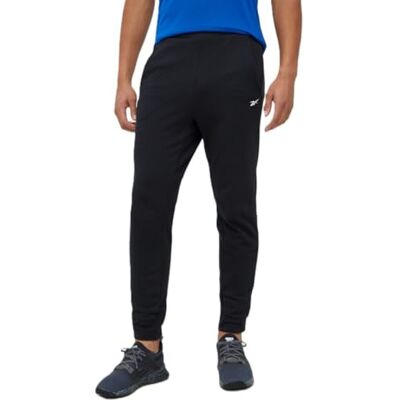 116560 Reebok Identity SL Polarowe spodnie OH czarne, Czarny, S 116560 Reebok Identity SL Polarowe spodnie OH czarne, Czarny, S