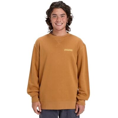 EQYFT05127-cmd0 Quiksilver Salt Water Graphic Crew Sweter Polarowy Brązowy XL EQYFT05127-cmd0 Quiksilver Salt Water Graphic Crew Sweter Polarowy Brązowy XL
