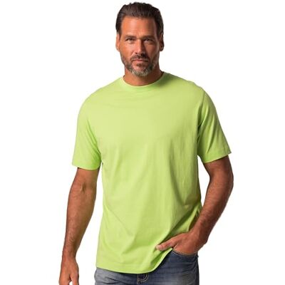 702558 JP 1880 Męski duży rozmiar, duże rozmiary, męska odzież męska, L-8XL, t-shirt, basic, okrągły dekolt, bawełna czesana, do 8XL , zielony (Maigrün), 3XL 702558 JP 1880 Męski duży rozmiar, duże rozmiary, męska odzież męska, L-8XL, t-shirt, basic, okrągły dekolt, bawełna czesana, do 8XL , zielony (Maigrün), 3XL