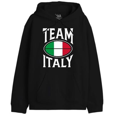 UXREPCZSW036 Republic Of California "Team Italy" Bluza męska, czarna, rozmiar XS, czarny, XS UXREPCZSW036 Republic Of California "Team Italy" Bluza męska, czarna, rozmiar XS, czarny, XS