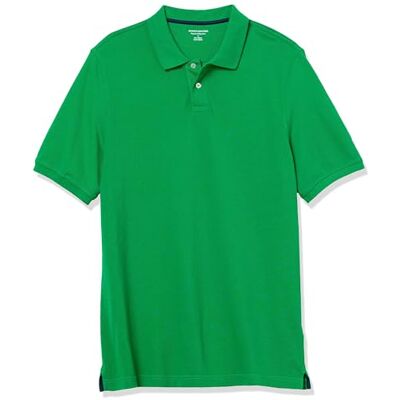 F16AE40000-Green-X-Large Amazon Essentials Men's Bawełniana koszulka polo pique regular fit (dostępna w wersjach Big i Tall), Zielony, XL F16AE40000-Green-X-Large Amazon Essentials Men's Bawełniana koszulka polo pique regular fit (dostępna w wersjach Big i Tall), Zielony, XL
