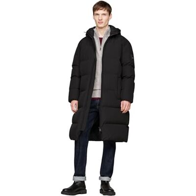 MW0MW37368BDSXL Tommy Hilfiger Męska DOWN PARKA MW0MW37368, płaszcz puchowy, czarny, XL, czarny (czarny), XL MW0MW37368BDSXL Tommy Hilfiger Męska DOWN PARKA MW0MW37368, płaszcz puchowy, czarny, XL, czarny (czarny), XL