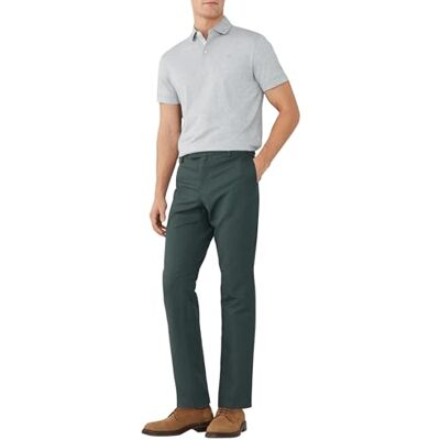 HM212580 Hackett London Męskie spodnie dojeżdżające do pracy ze sznurkiem, zielone (Bottle Green), 36W/34L, Zielony (Bottle Green), 36W / 34L HM212580 Hackett London Męskie spodnie dojeżdżające do pracy ze sznurkiem, zielone (Bottle Green), 36W/34L, Zielony (Bottle Green), 36W / 34L