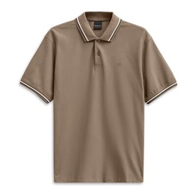 8150-85031D bugatti Męska koszulka polo bawełna Modern Fit Basic, 60-taupe, M 8150-85031D bugatti Męska koszulka polo bawełna Modern Fit Basic, 60-taupe, M