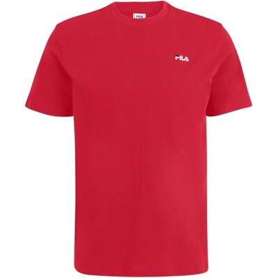 FAM0874 FILA Laas Regular Tee True Red-XS, czerwony (True Red), XS FAM0874 FILA Laas Regular Tee True Red-XS, czerwony (True Red), XS