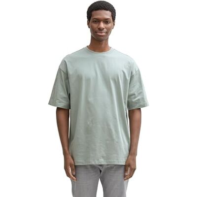 1046120 TOM TAILOR Denim T-shirt męski, 28129 Light Ice Blue, XS 1046120 TOM TAILOR Denim T-shirt męski, 28129 Light Ice Blue, XS