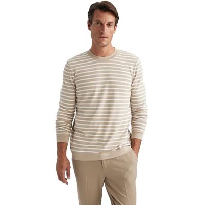 A9713AX DeFacto Męska bluza, beżowy, XXL A9713AX DeFacto Męska bluza, beżowy, XXL
