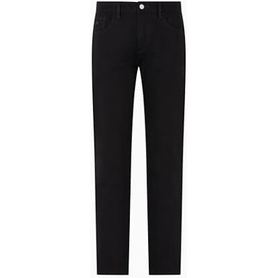 XM000049 Armani Exchange Men's Essential, Tonal Logo Patch, dżinsy, czarne, 40, czarny, 40 XM000049 Armani Exchange Men's Essential, Tonal Logo Patch, dżinsy, czarne, 40, czarny, 40
