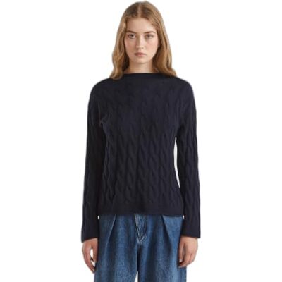 1335D2467 United Colors of Benetton Sweter Lupetto M/L, Ciemnoniebieski 66u, L 1335D2467 United Colors of Benetton Sweter Lupetto M/L, Ciemnoniebieski 66u, L