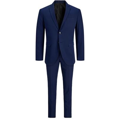 12181339 Jack & Jones Franco Garnitur, Medieval Blue, 50 12181339 Jack & Jones Franco Garnitur, Medieval Blue, 50