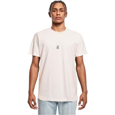 MP5000482 MERCHCODE T-shirt męski, Różowy marshmallow, L MP5000482 MERCHCODE T-shirt męski, Różowy marshmallow, L