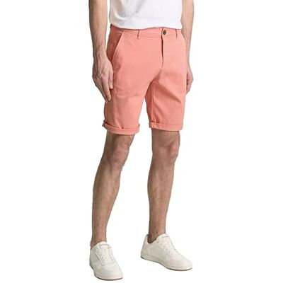 1044710 TOM TAILOR Męskie szorty slim chinosy, 12642 Hazy Coral Rose, 31 1044710 TOM TAILOR Męskie szorty slim chinosy, 12642 Hazy Coral Rose, 31