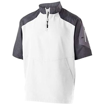 229545 Holloway Męski sweter polo Raider, biały, 4XL 229545 Holloway Męski sweter polo Raider, biały, 4XL