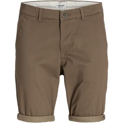 12264842 JACK & JONES Jpstturner Jjchino męskie szorty chinosy, beżowy, S 12264842 JACK & JONES Jpstturner Jjchino męskie szorty chinosy, beżowy, S