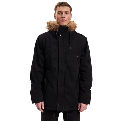 9746 Brandit Męska parka Fishtail, czarny, XXL 9746 Brandit Męska parka Fishtail, czarny, XXL