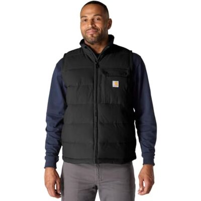 105475 Carhartt M?ska kamizelka zimowa Loose Fit Midweight, czarny, L 105475 Carhartt M?ska kamizelka zimowa Loose Fit Midweight, czarny, L