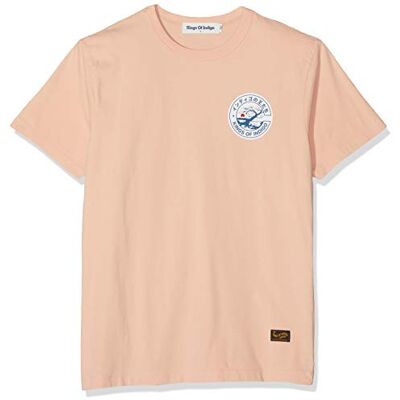 K190154015-8000 Kings of Indigo T-shirt męski Darius, różowy (Dusty Pink 8000), XXL K190154015-8000 Kings of Indigo T-shirt męski Darius, różowy (Dusty Pink 8000), XXL