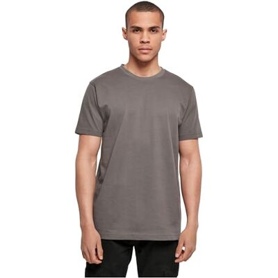 BY004 Build Your Brand Men -T-Shirt Round Neck Darkshadow Xxl BY004 Build Your Brand Men -T-Shirt Round Neck Darkshadow Xxl