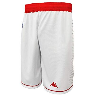 SHORT_DOM_LILLE_Blanc_2XL LMBC Lille oficjalne szorty 2019-2020 koszykówka unisex XXL białe SHORT_DOM_LILLE_Blanc_2XL LMBC Lille oficjalne szorty 2019-2020 koszykówka unisex XXL białe