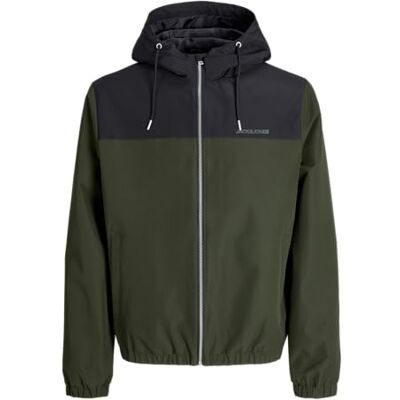 12268598-4771356 JACK & JONES Jjelegacy Light Jacket Hood Noos krótka kurtka męska, rodzynka, M 12268598-4771356 JACK & JONES Jjelegacy Light Jacket Hood Noos krótka kurtka męska, rodzynka, M