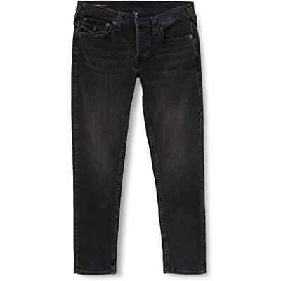 M22UD01R2G True Religion Męskie dżinsy Marco, Black Denim, standardowe M22UD01R2G True Religion Męskie dżinsy Marco, Black Denim, standardowe