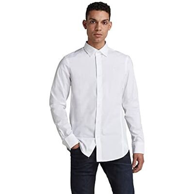 D17026-C271-110 G-STAR RAW męskie dżinsy Loic Relaxed Tapered Colored, szare (asfalt D16118-9124-995), 40 W / 32 L, Biały (White ), S D17026-C271-110 G-STAR RAW męskie dżinsy Loic Relaxed Tapered Colored, szare (asfalt D16118-9124-995), 40 W / 32 L, Biały (White ), S